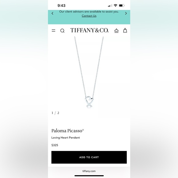 Tiffany & Co. Paloma Picasso Loving Heart Necklace - Picture 8 of 8
